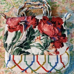 Floral Patterned Women's Bag